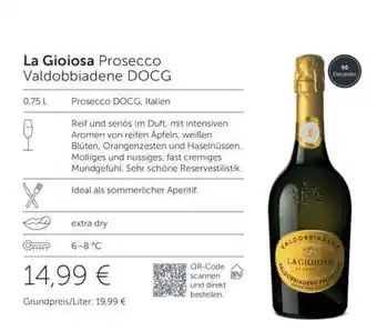 Interspar La Gioiosa Prosecco Valdobbiadene DOCG Angebot