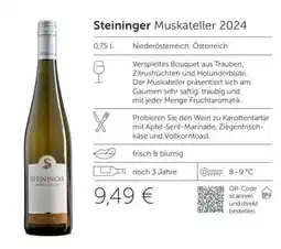 Interspar Steininger Muskateller 2024 Angebot
