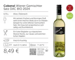 Interspar Cobenzl Wiener Gemischter Satz DAC BIO 2024 Angebot