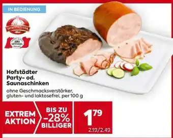 Billa Hofstädter Party- od. Saunaschinken Angebot