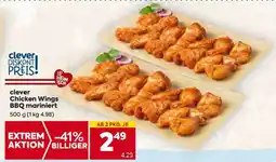 Billa clever Chicken Wings BBQ-mariniert Angebot