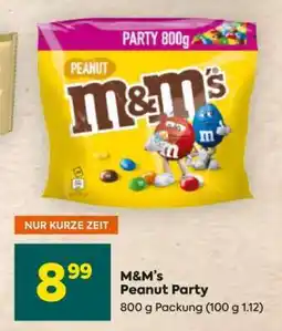 Billa M&M’s Peanut Party Angebot
