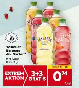 Billa Vöslauer Balance div. Sorten Angebot