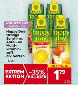 Billa Happy Day Orange Sunshine, Apfel- od. Multivitaminsaft div. Sorten Angebot