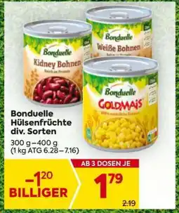 Billa Bonduelle Hülsenfrüchte div. Sorten Angebot
