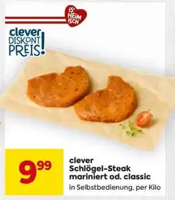 Billa clever Schögel-Steak mariniert od. classic Angebot