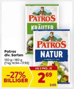 Billa Patros div. Sorten Angebot