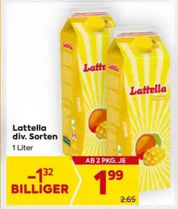 Billa Lattella div. Sorten Angebot