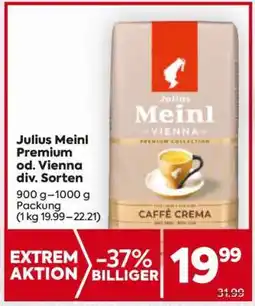 Billa Julius Meinl Premium od. Vienna div. Sorten Angebot