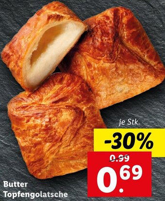 Lidl Butter Topfengolatsche Angebot