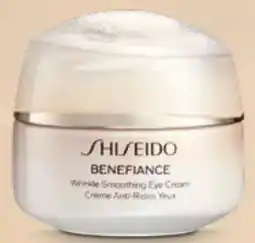 Müller Shiseido Benefiance Wrinkle Smoothing Eye Cream Angebot