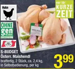 Maximarkt S-BUDGET Österr. Maishendl Angebot