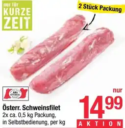 Maximarkt Österr. Schweinsfilet Angebot