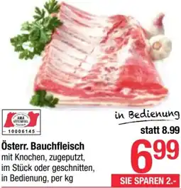 Maximarkt Österr Bauchfleisch Angebot