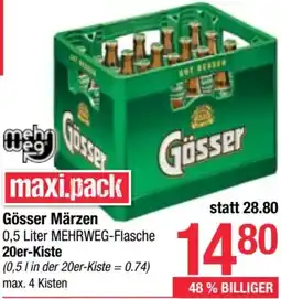 Maximarkt Gösser Märzen Angebot