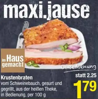 Maximarkt Krustenbraten Angebot
