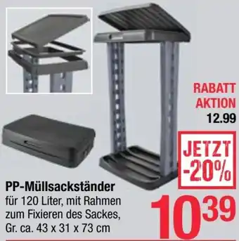 Maximarkt PP-Müllsackständer Angebot