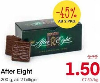 MPreis After Eight 200g Angebot