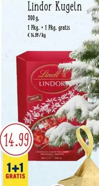 MPreis Lindor Kugeln 500g Angebot