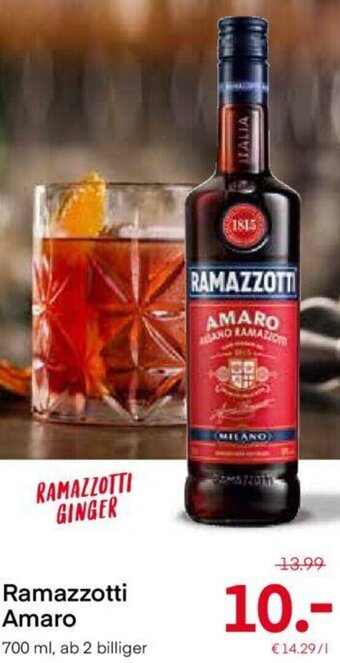 MPreis Ramazzotti Amaro 700ml Angebot