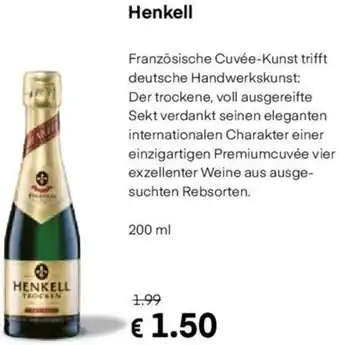 MPreis Henkell 200ml Angebot