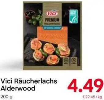 MPreis Vici Räucherlachs Alderwood 200g Angebot