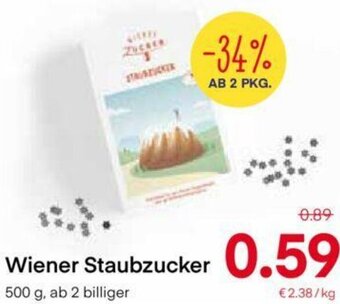 MPreis Wiener Staubzucker 500g Angebot