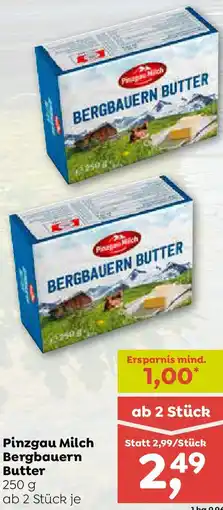 ADEG Pinzgau Milch Bergbauern Butter Angebot