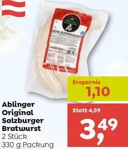 ADEG Ablinger Original Salzburger Bratwurst Angebot