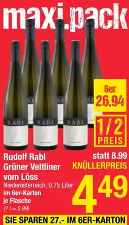 Maximarkt Rudolf Rabl Grüner Veltliner vom Löss Angebot