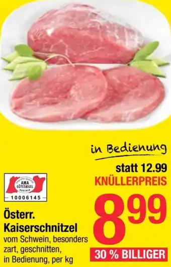 Maximarkt Kaiserschnitzel Angebot