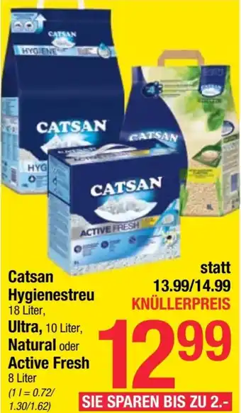 Maximarkt Catsan Hygienestreu Angebot