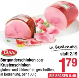 Maximarkt Burgunderschinken oder Krustenschinken Angebot