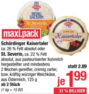 Maximarkt Schärdinger Kaisertaler Angebot