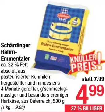 Maximarkt Schärdinger Rahm- Emmentaler Angebot