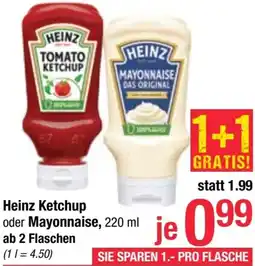 Maximarkt Heinz Ketchup oder Mayonnaise Angebot