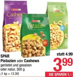 Maximarkt SPAR Pistazien oder Cashews Angebot