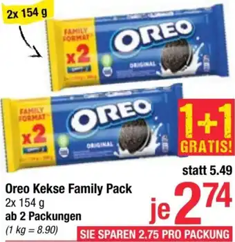 Maximarkt Oreo Kekse Family Pack Angebot