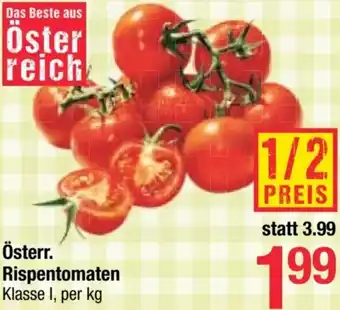 Maximarkt Österr. Rispentomaten Angebot