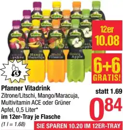 Maximarkt Pfanner Vitadrink Angebot