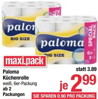 Maximarkt Paloma Küchenrolle Angebot