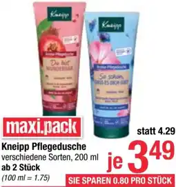 Maximarkt Kneipp Pflegedusche Angebot