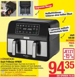 Maximarkt KENWOOD Dual-Fritteuse Angebot