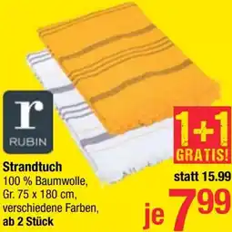 Maximarkt Strandtuch Angebot