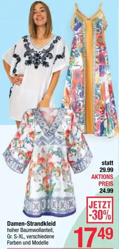 Maximarkt Damen-Strandkleid Angebot