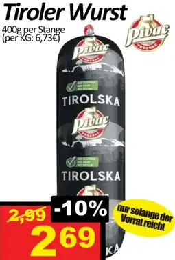 Wurstico Tiroler Wurst Angebot