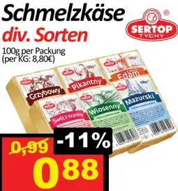 Wurstico Schmelzkäse Angebot