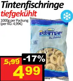 Wurstico Tintenfischringe Angebot