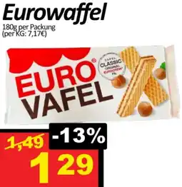 Wurstico Eurowaffel Angebot