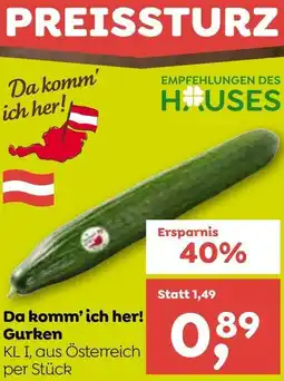 ADEG Gurken Angebot